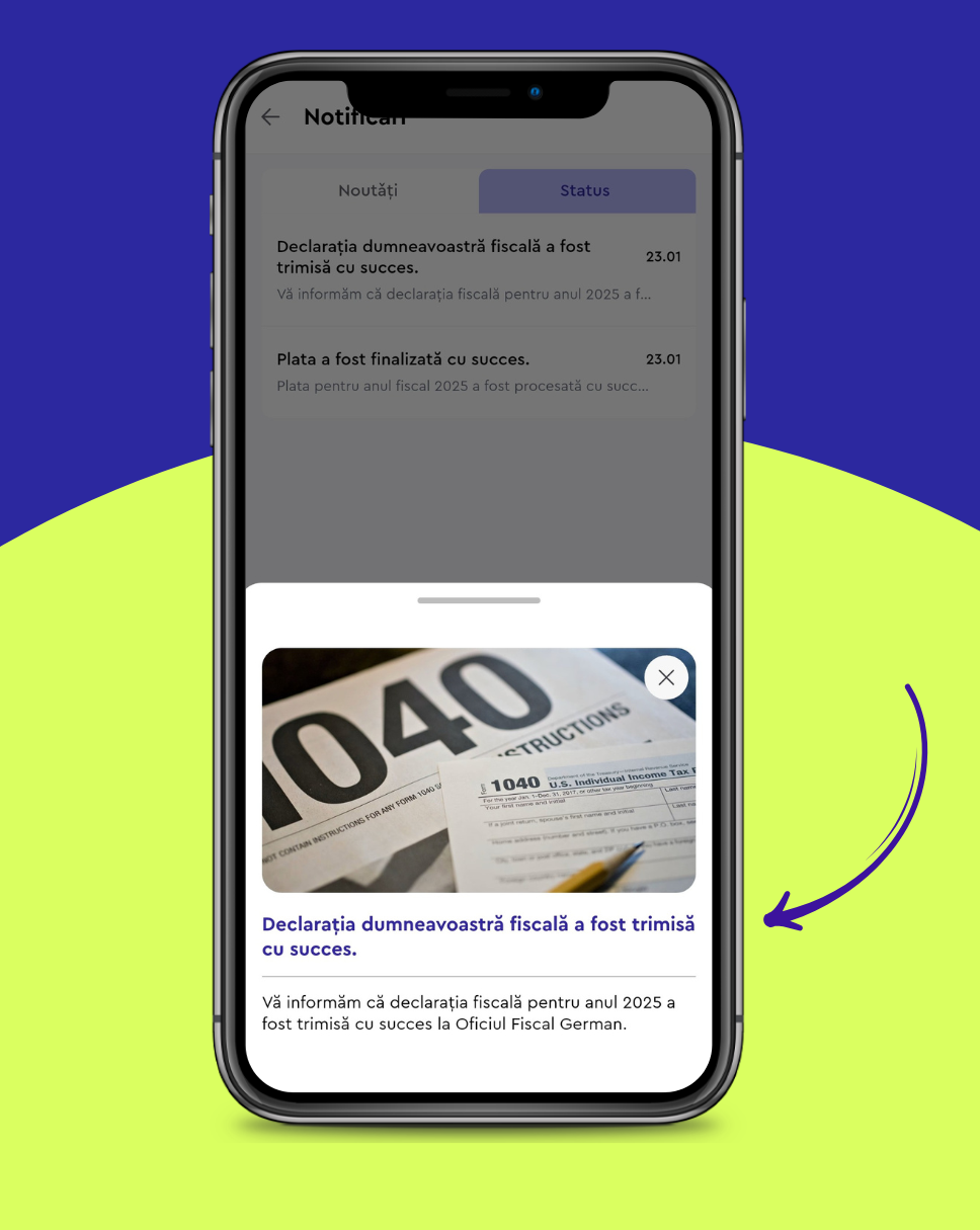 Fluence Tax Aplicație